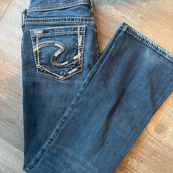 Silver Aiko Jeans - Picture 3 of 6